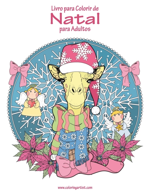 Livro para Colorir de Natal para Adultos, Paperback / softback Book