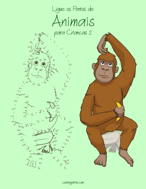 Ligue os Pontos de Animais para Criancas 2, Paperback / softback Book