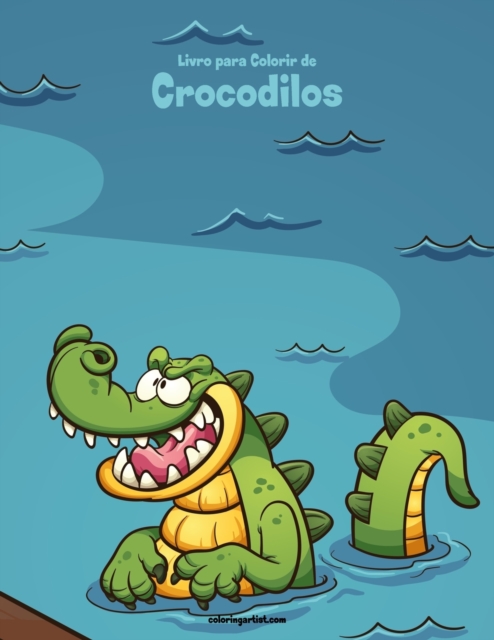 Livro para Colorir de Crocodilos, Paperback / softback Book