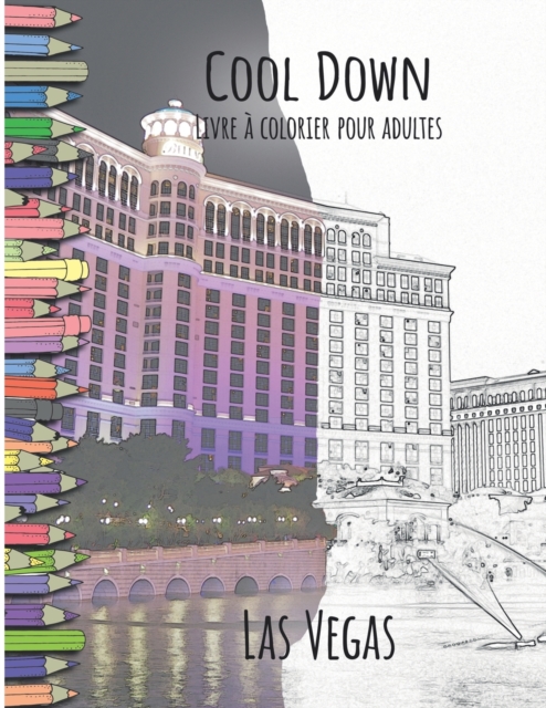 Cool Down - Livre a colorier pour adultes : Las Vegas, Paperback / softback Book