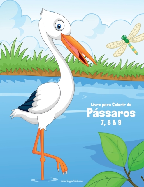 Livro para Colorir de Passaros 7, 8 & 9, Paperback / softback Book