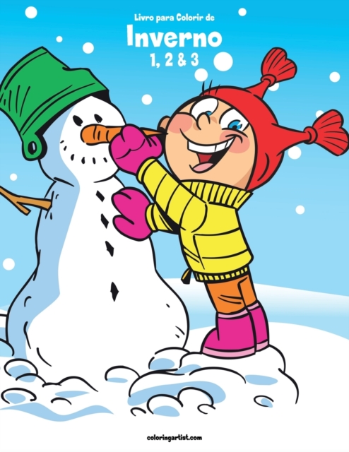 Livro para Colorir de Inverno 1, 2 & 3, Paperback / softback Book