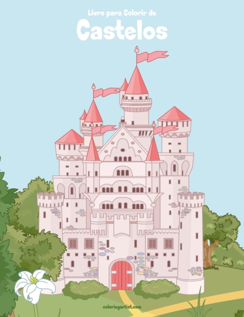 Livro para Colorir de Castelos, Paperback / softback Book