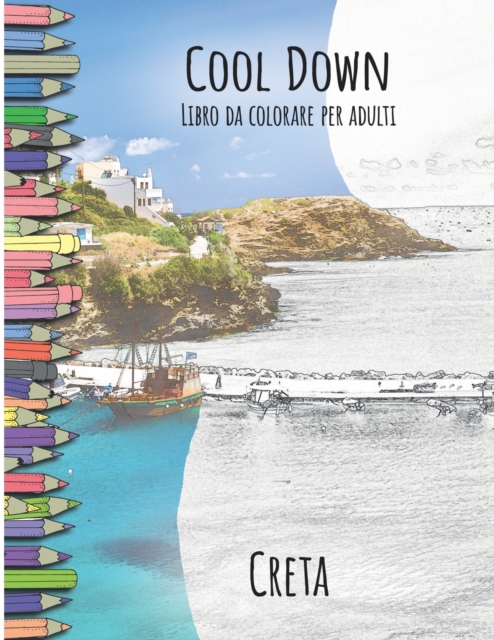 Cool Down - Libro da colorare per adulti : Creta, Paperback / softback Book