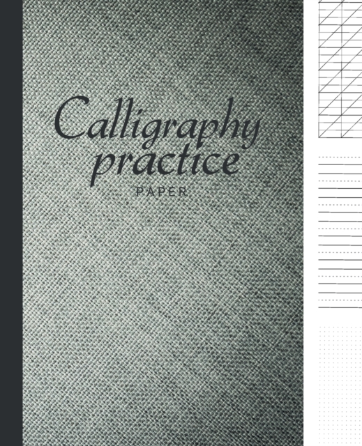Calligraphy paper practice : Calligraphy Workbook Hand Writing dot book Lettering parchment beginner alphabet sheets books, Paperback / softback Book