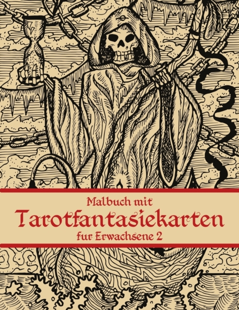 Malbuch mit Tarotfantasiekarten fur Erwachsene 2, Paperback / softback Book