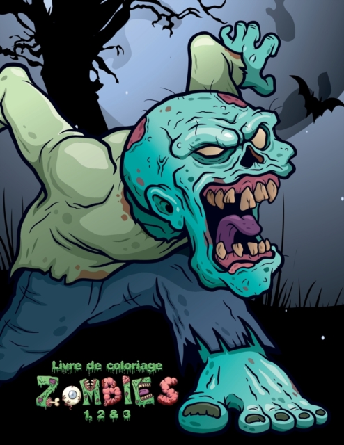 Livre de coloriage Zombies 1, 2 & 3, Paperback / softback Book