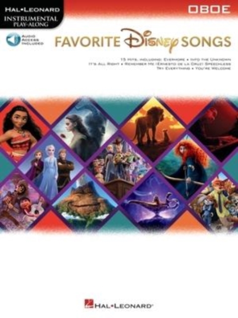 Favorite Disney Songs : Instrumental Play-Along - Oboe, Book Book