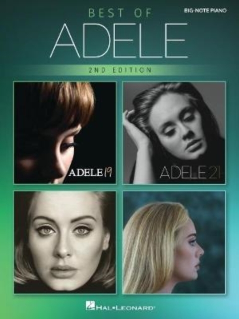 Best of Adele for Big-Note Piano - 2nd Edition, Book Book