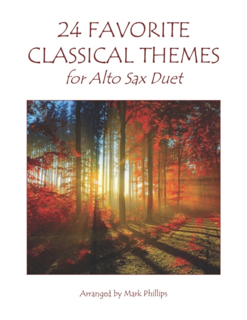 24 Favorite Classical Themes for Alto Sax Duet, Paperback / softback Book