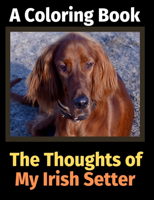 The Thoughts of My Irish Setter : A Coloring Book, Paperback / softback Book