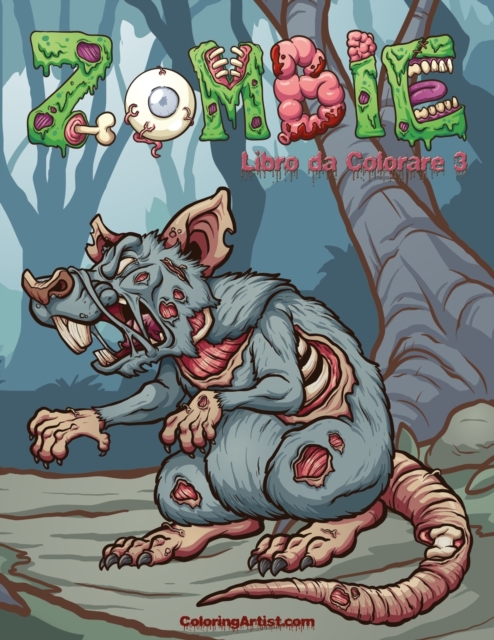 Zombie Libro da Colorare 3, Paperback / softback Book