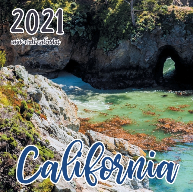 California 2021 Mini Wall Calendar, Paperback / softback Book