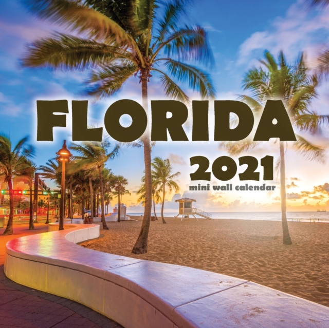 Florida 2021 Mini Wall Calendar, Paperback / softback Book