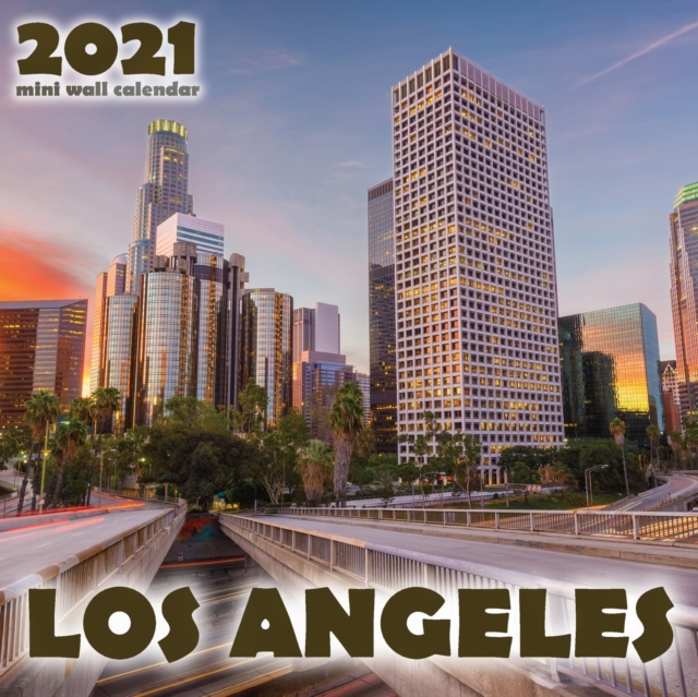 Los Angeles 2021 Mini Wall Calendar, Paperback / softback Book