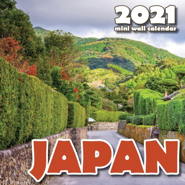Japan 2021 Mini Wall Calendar, Paperback / softback Book