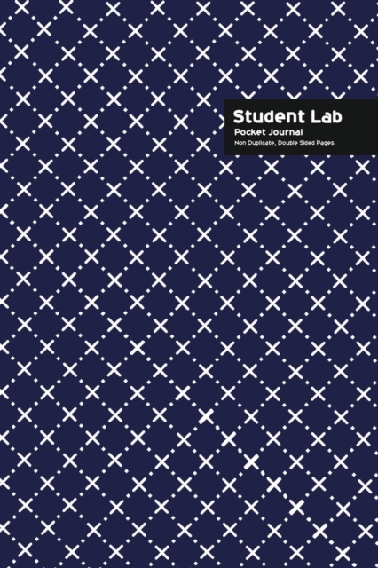 Student Lab Pocket Journal 6 x 9, 102 Sheets, Double Sided, Non Duplicate Quad Ruled Lines, (Blue), Paperback / softback Book