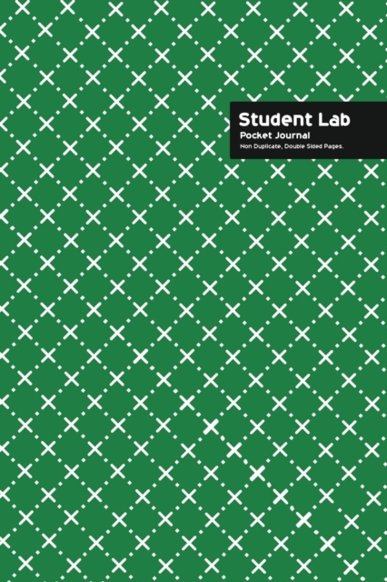 Student Lab Pocket Journal 6 x 9, 102 Sheets, Double Sided, Non Duplicate Quad Ruled Lines, (Green), Paperback / softback Book