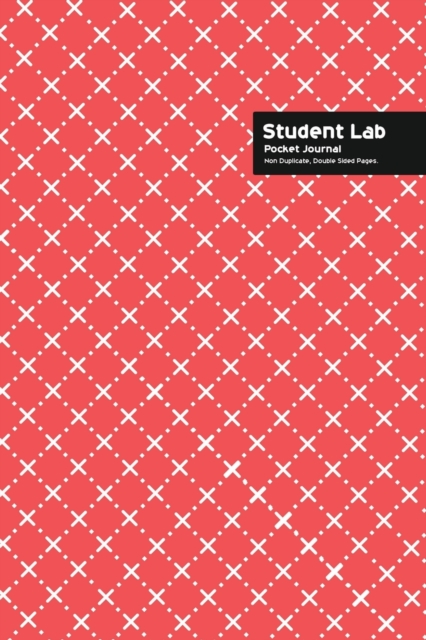 Student Lab Pocket Journal 6 x 9, 102 Sheets, Double Sided, Non Duplicate Quad Ruled Lines, (Pink), Paperback / softback Book