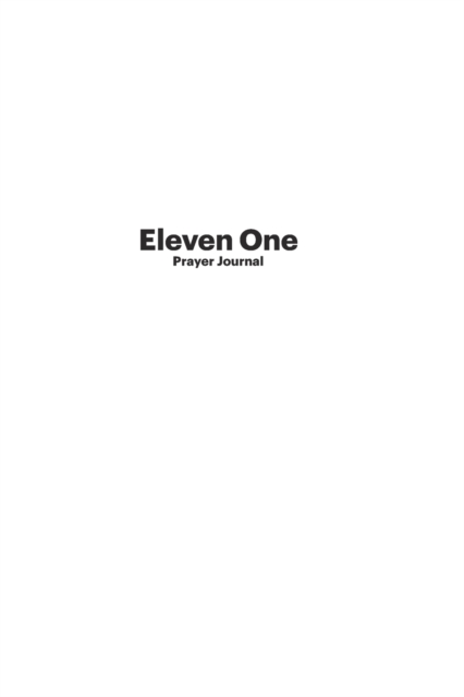 Eleven One, Paperback / softback Book