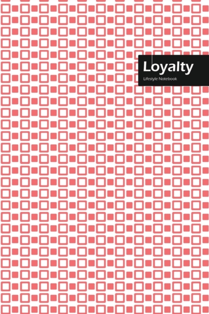 Loyalty Lifestyle, Creative, Write-in Notebook, Dotted Lines, Wide Ruled, Medium Size 6 x 9 Inch, 288 Pages (Pink), Paperback / softback Book