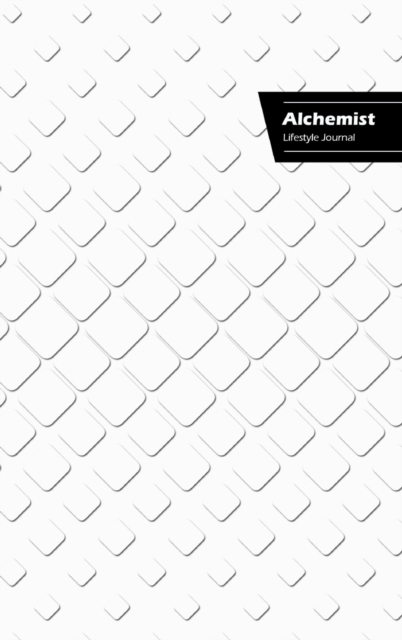 Alchemist Lifestyle Journal, Write-in Notebook, Dotted Lines, Wide Ruled, Size 6 x 9 Inch (A5) Hardcover (White III), Hardback Book