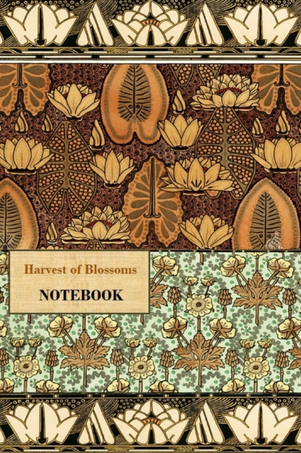 Harvest of Blossoms NOTEBOOK [ruled Notebook/Journal/Diary to write in, 60 sheets, Medium Size (A5) 6x9 inches], Paperback / softback Book