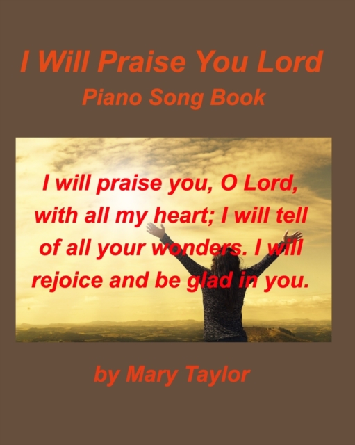 I Will Praise You Lord, Paperback / softback Book