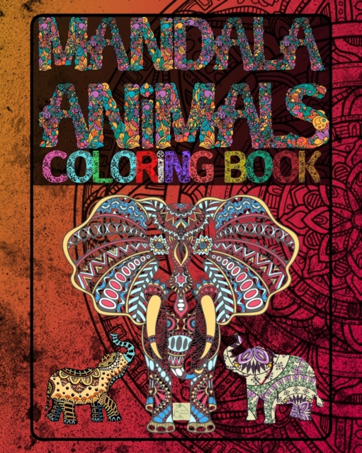 Mandala Animals Coloring book, Paperback / softback Book