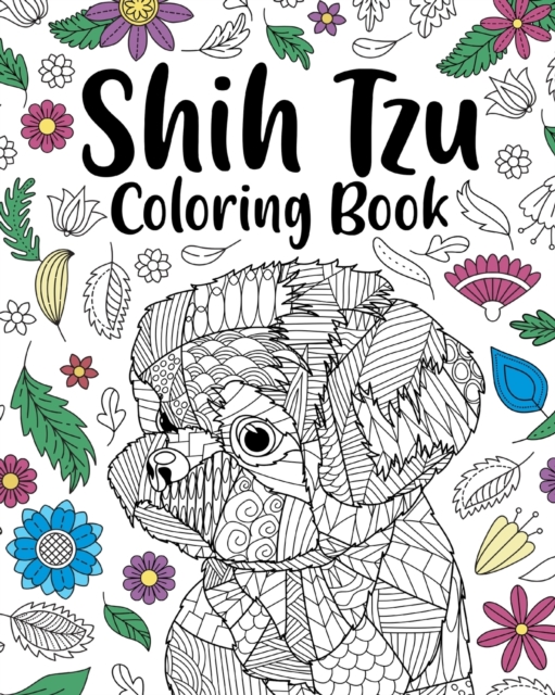 Shih Tzu Adult Coloring Book, Paperback / softback Book