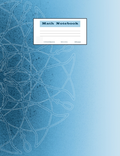 Math Notebook : Grid Paper Notebook Math and Science 110 Pages Large 8.5 x 11 Quad Ruled 5x5, Paperback / softback Book