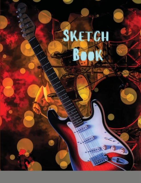 Sketch Book : Large Notebook for Drawing, Doodling or Sketching: 109 Pages, 8.5 x 11. Marble Background Cover Sketchbook Blank Paper Drawing and Write Journal, Paperback / softback Book
