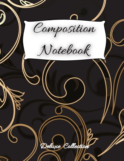 Composition Notebook : Simple linear notebook with college ruled 100 pages (8.5x11 format) / Composition Notebook for students / Wide Blank Lined Workbook / Linear Journal / Deluxe Collection, Paperback / softback Book