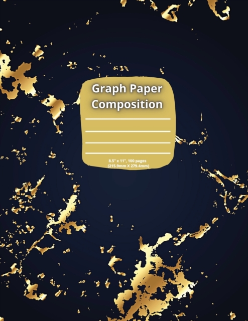 Graph Paper Composition Notebook : Size 8.5'' x 11'' Quad Ruled 5 squares per inch, Paperback / softback Book