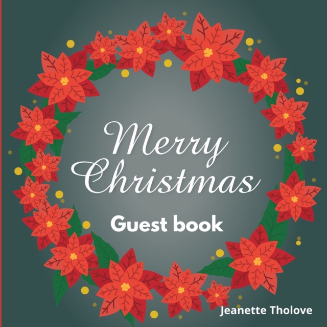 Merry Christmas guest book, Paperback / softback Book