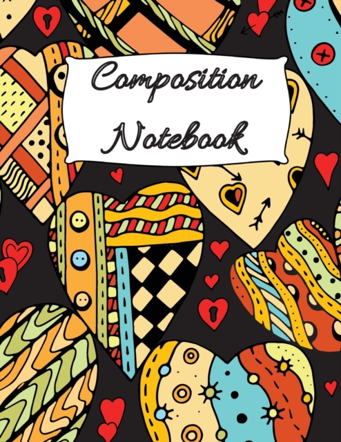 Composition Notebook : Simple linear notebook with college ruled 100 pages (8.5x11 format) / Composition Notebook for students / Wide Blank Lined Workbook / Linear Journal / Crazy Fruits Collection, Paperback / softback Book