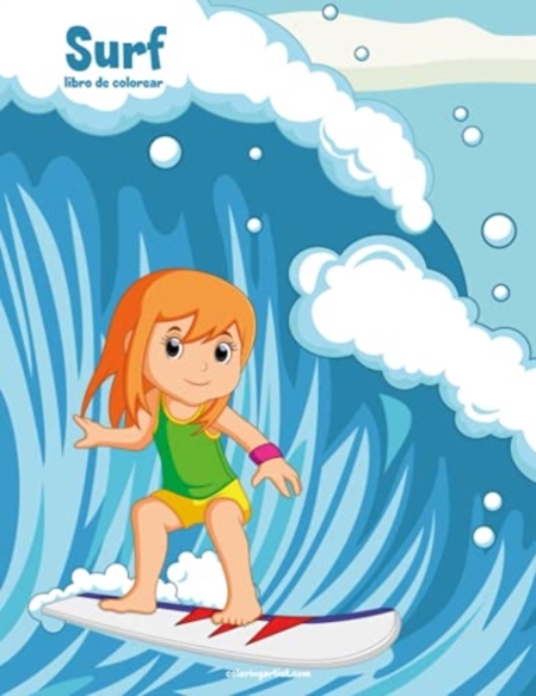 Surf libro de colorear 1, Paperback / softback Book