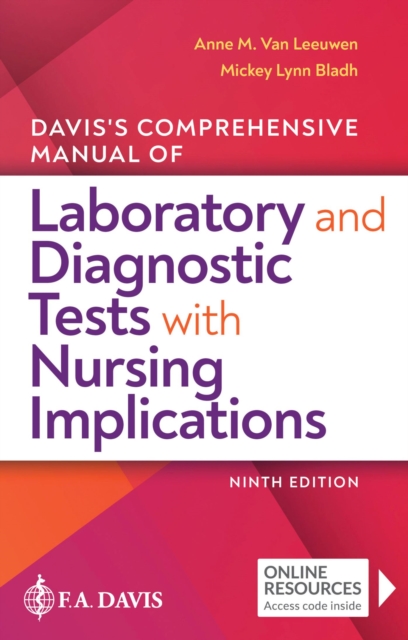 Davis's Comprehensive Manual of Laboratory and Diagnostic Tests With Nursing Implications, Paperback / softback Book