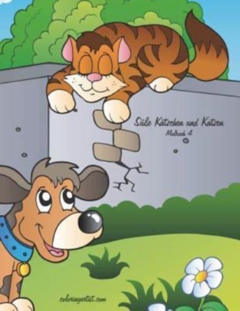 Susse Katzchen und Katzen Malbuch 4, Paperback / softback Book