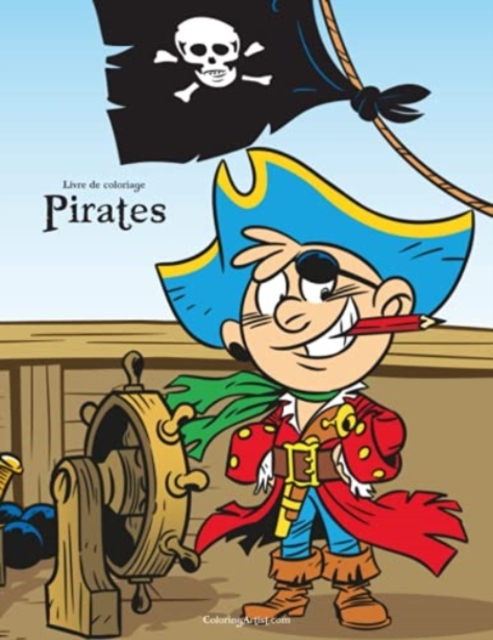 Livre de coloriage Pirates 1 & 2, Paperback / softback Book