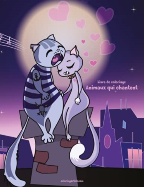 Livre de coloriage Animaux qui chantent 1, Paperback / softback Book