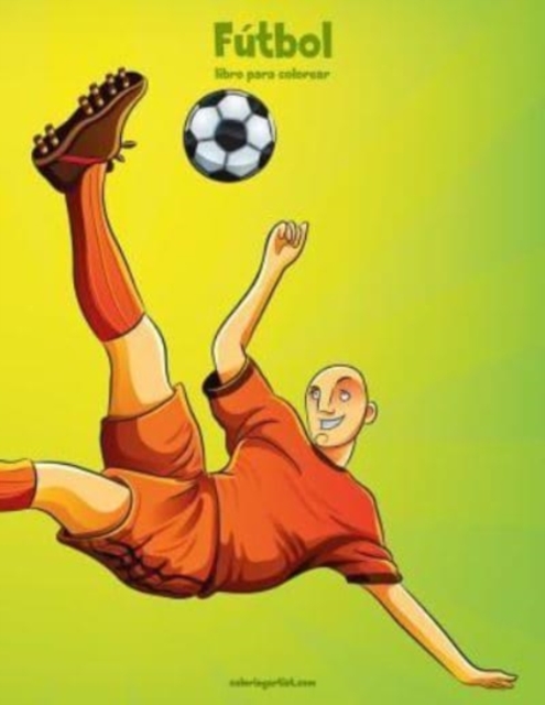 Futbol libro para colorear 1, Paperback / softback Book