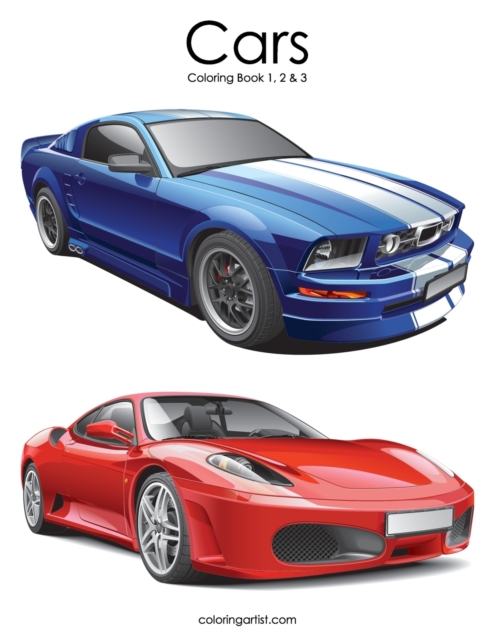 Cars Coloring Book 1, 2 & 3, Paperback / softback Book