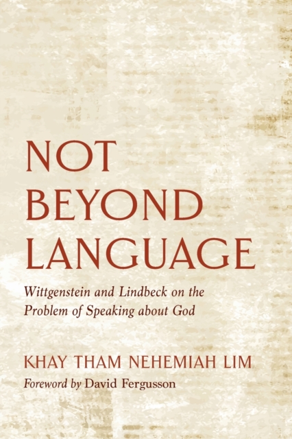 Not Beyond Language, Paperback / softback Book