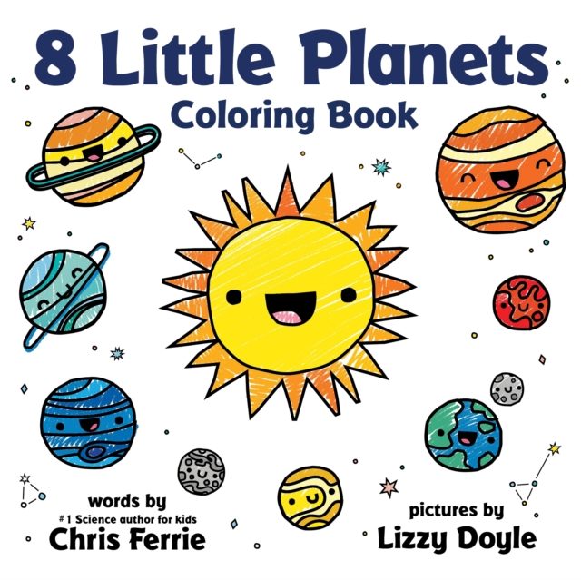 8 Little Planets Coloring Book, Paperback / softback Book