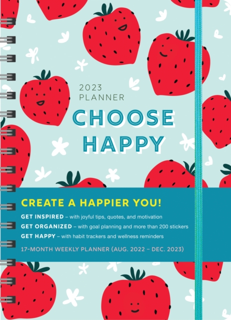 2023 Choose Happy Planner : August 2022-December 2023, Calendar Book