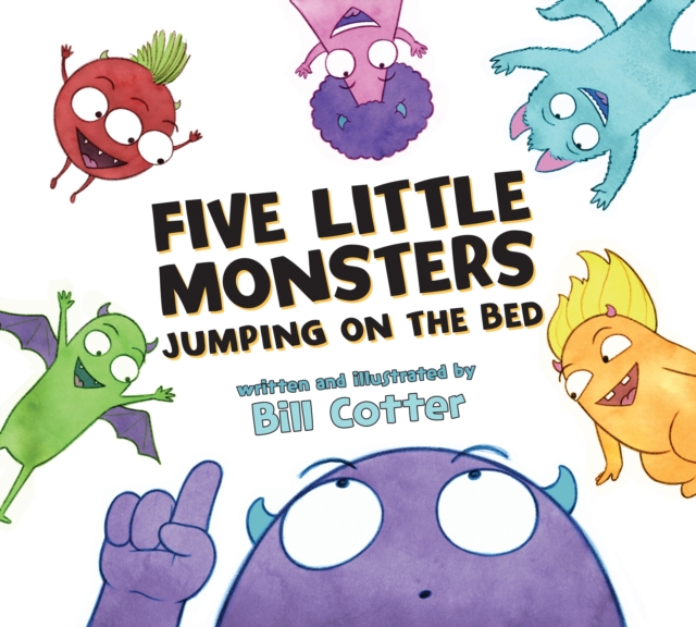 Five Little Monsters Jumping on the Bed, Paperback / softback Book