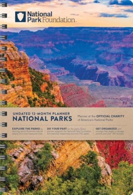 National Park Foundation Undated Planner, Calendar Book