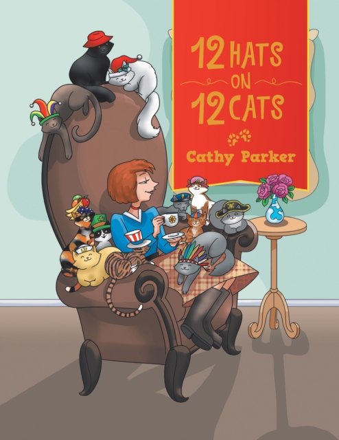 12 Hats on 12 Cats, EPUB eBook