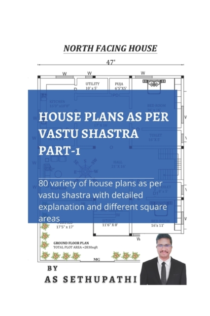 HOUSE PLANS as per Vastu Shastra Part -1 : (80 variety of house plans as per Vastu Shastra with detailed explanation and different square areas), Paperback / softback Book